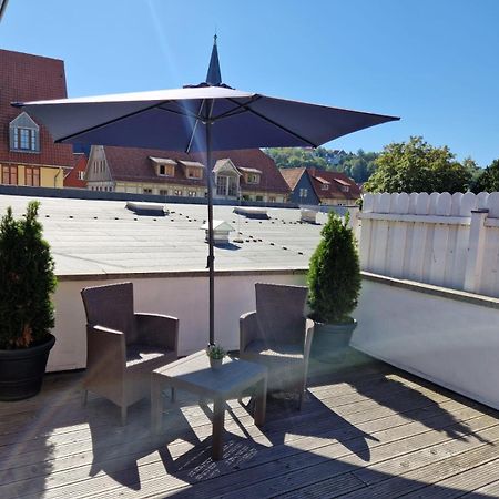 Ferienwohnung Zum Marktplatz ヴェルニゲローデ エクステリア 写真