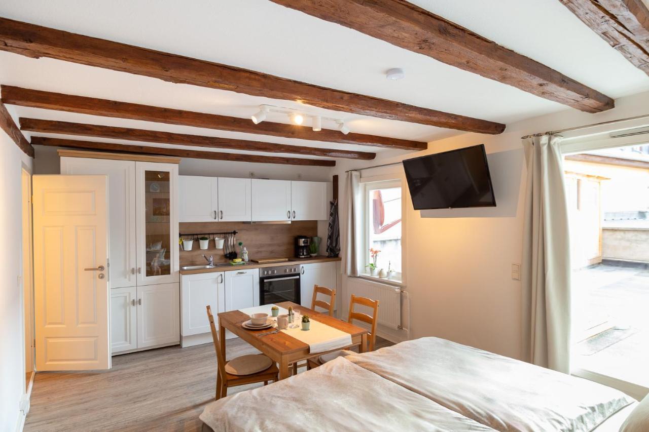 Ferienwohnung Zum Marktplatz ヴェルニゲローデ エクステリア 写真