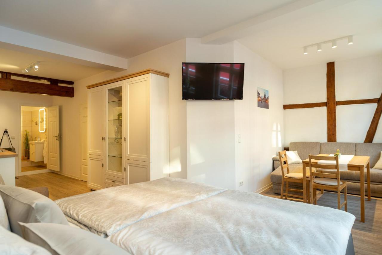 Ferienwohnung Zum Marktplatz ヴェルニゲローデ エクステリア 写真