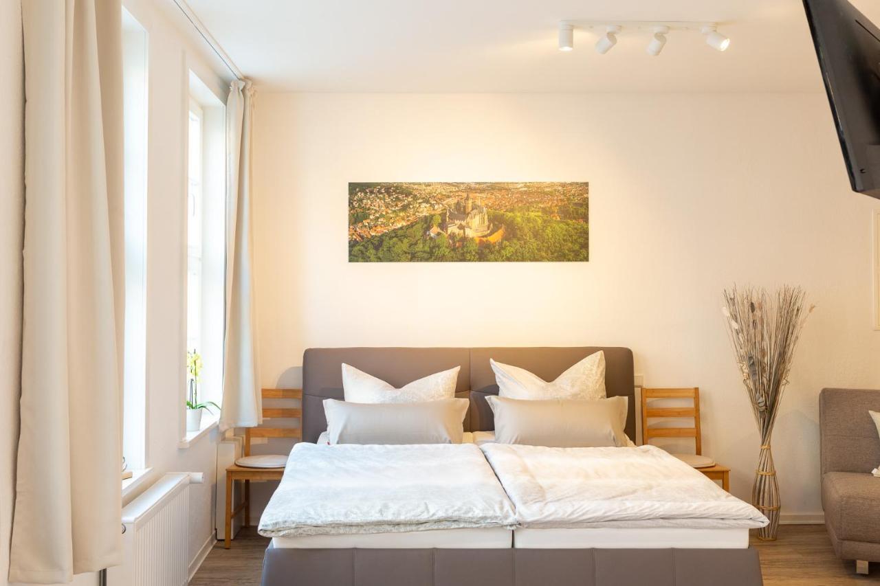 Ferienwohnung Zum Marktplatz ヴェルニゲローデ エクステリア 写真