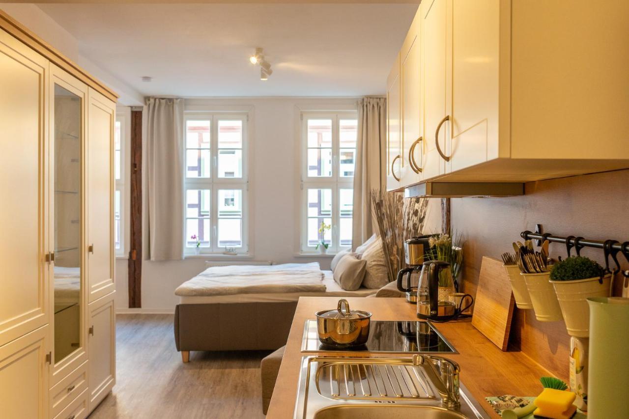 Ferienwohnung Zum Marktplatz ヴェルニゲローデ エクステリア 写真