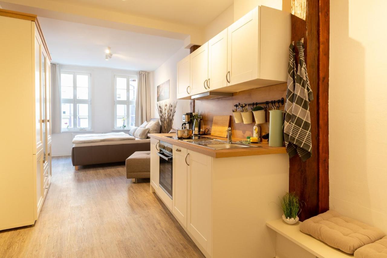 Ferienwohnung Zum Marktplatz ヴェルニゲローデ エクステリア 写真