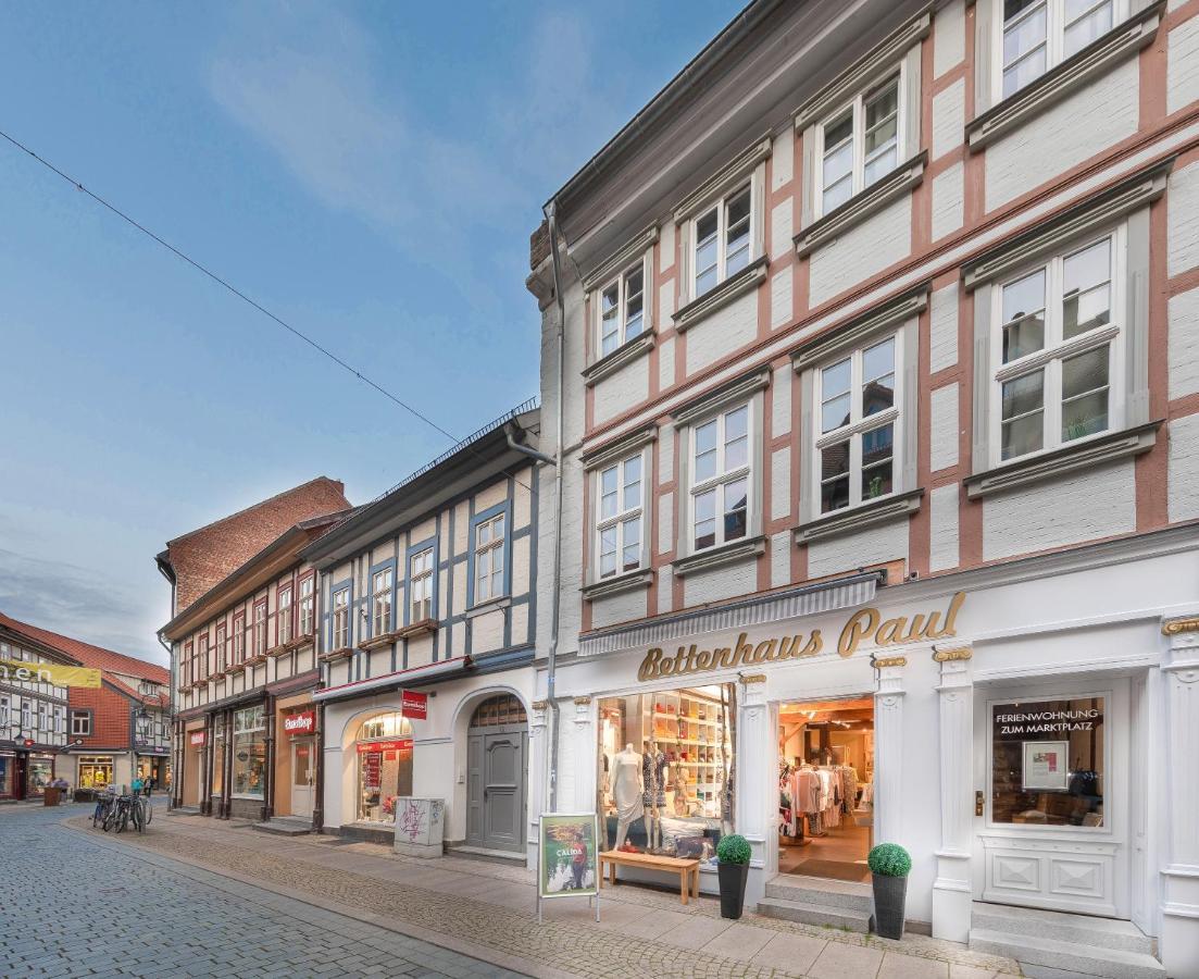 Ferienwohnung Zum Marktplatz ヴェルニゲローデ エクステリア 写真